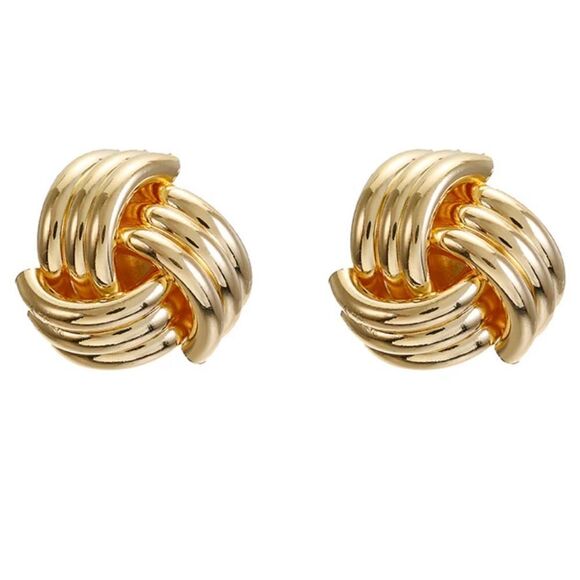 Vintage style clip-on earrings A843 - Picture 2 of 5